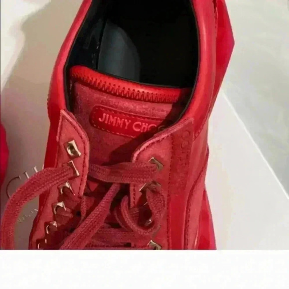 Jimmy Choo Diamond Chunky Sole Sneakers sz 40.5 Man US 7.5 25.5 cm - Picture 4 of 10